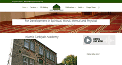 Desktop Screenshot of islamictarbiyah.com